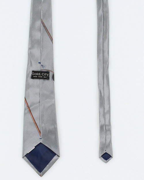 Vintage Gold City Disney Silk Tie