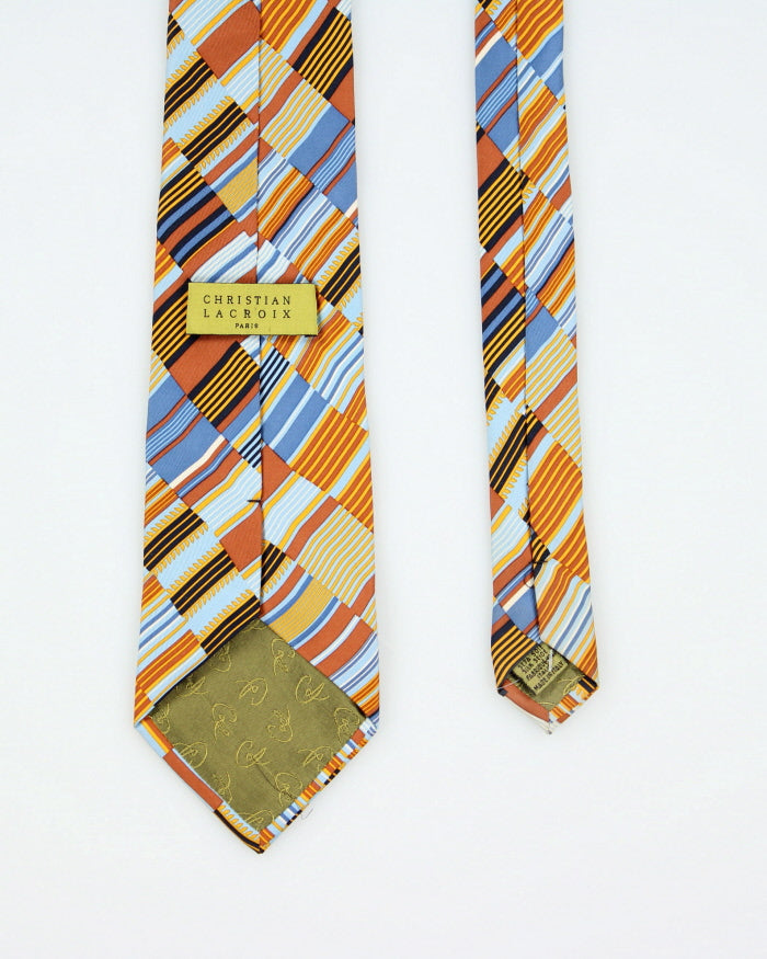 Vintage Christian Lacroix Silk Tie