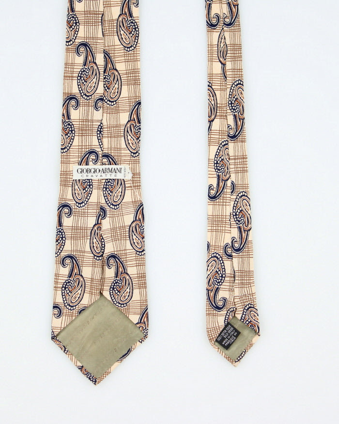 Vintage Giorgi Armani Silk Tie