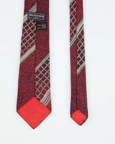 Vintage Balenciaga Silk Tie