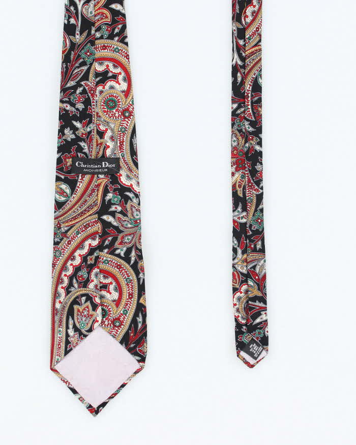 Vintage Christian Dior Silk Tie