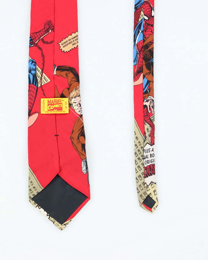 Vintage Disney Marvel Comics Silk Tie