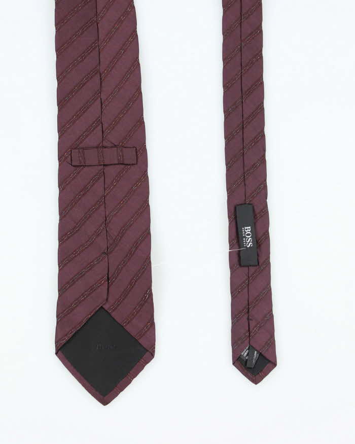 Vintage Hugo Boss Sparkly Silk Tie