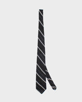 Vintage Y2K DKNY Striped Silk Tie