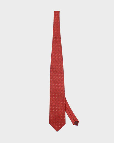 Vintage 80's Louis Vuitton Patterned Silk Tie