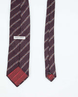 Vintage 90's Giorgio Armani Patterned Silk Tie