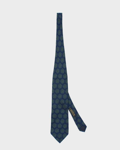 Vintage 90's Giorgio Armani Patterned Silk Tie