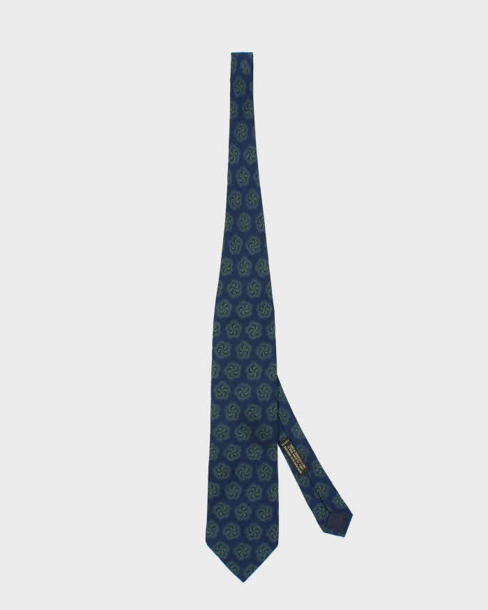 Vintage 90's Giorgio Armani Patterned Silk Tie