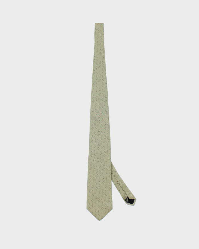 Vintage 90's Donna Karen Patterned Silk Tie