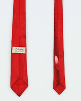 Vintage 90's Thin Patterned Red Tie