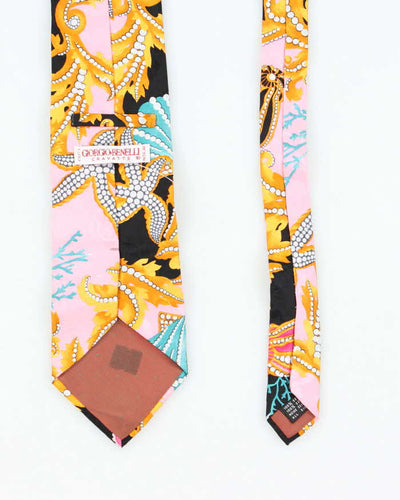 Vintage Giorgio Benelli Silk Tie