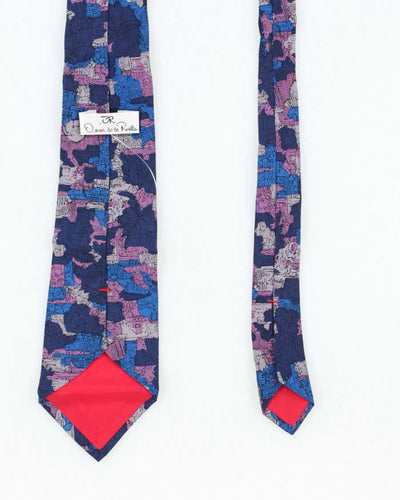Vintage Oscar De La Renta Silk Tie