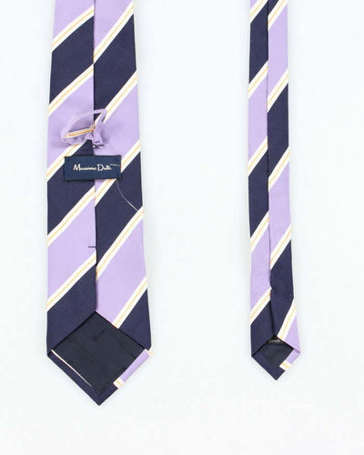 Vintage Massimo Dutti Silk Blend Tie