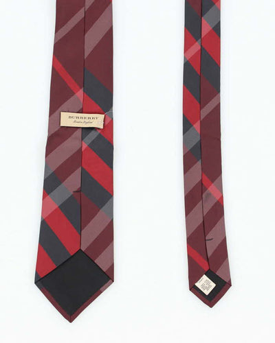 Vintage Burberry Silk Tie