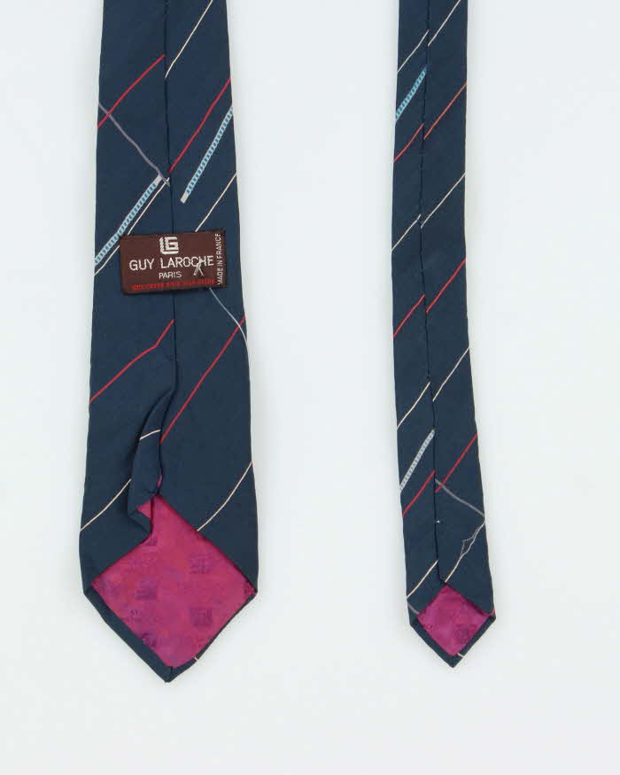 Vintage 80s Guy Laroche Silk Tie