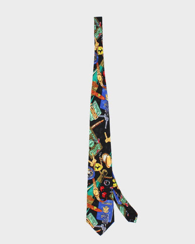 Vintage 90s Addiction Silk Tie