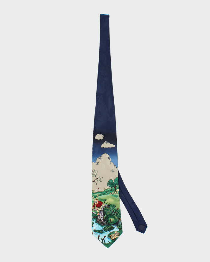 Vintage Gary Patterson The Real Hazard Golf Tie