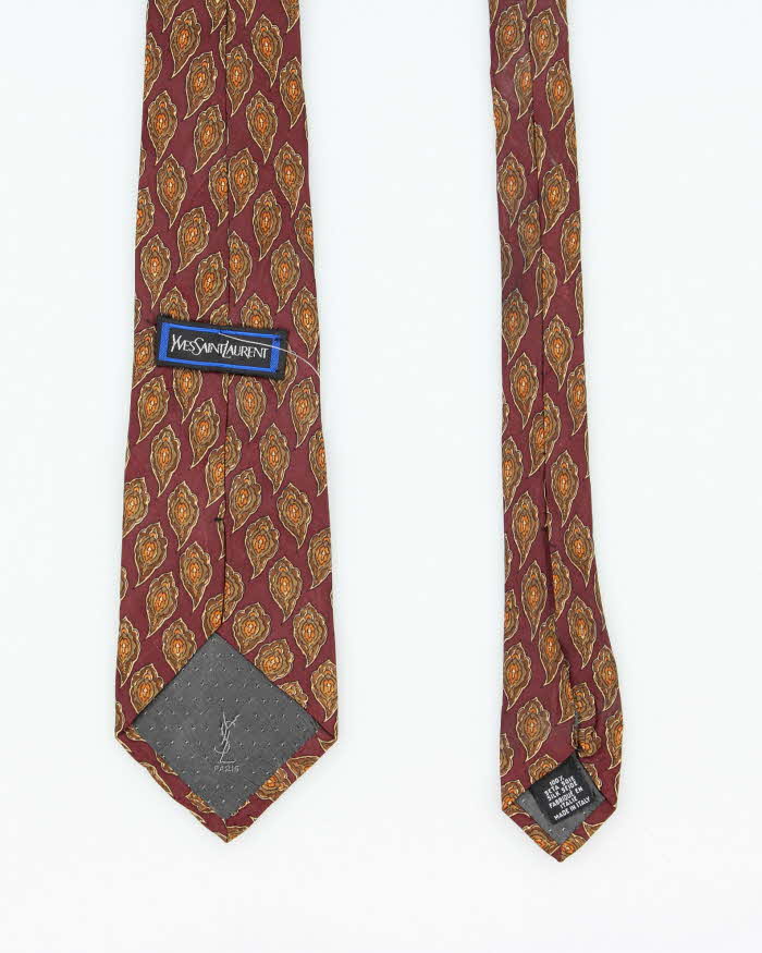 Vintage Yves Saint Laurent Silk Tie