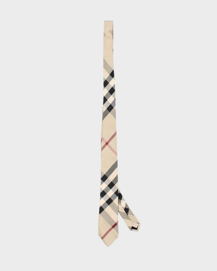 Vintage Burberry Silk Tie