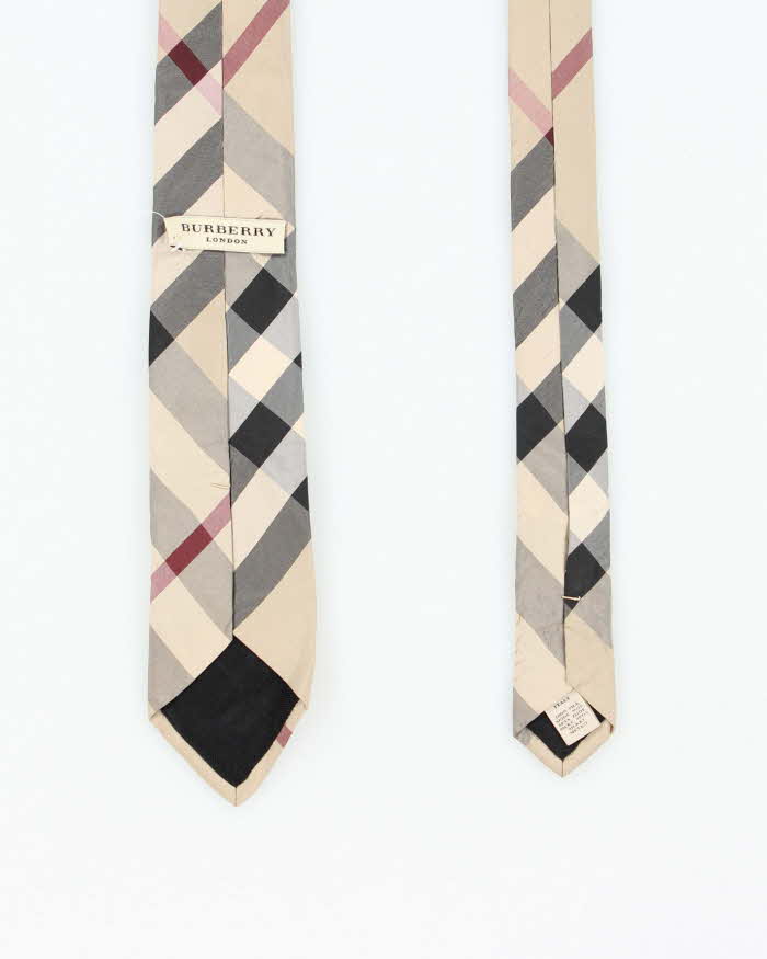 Vintage Burberry Silk Tie