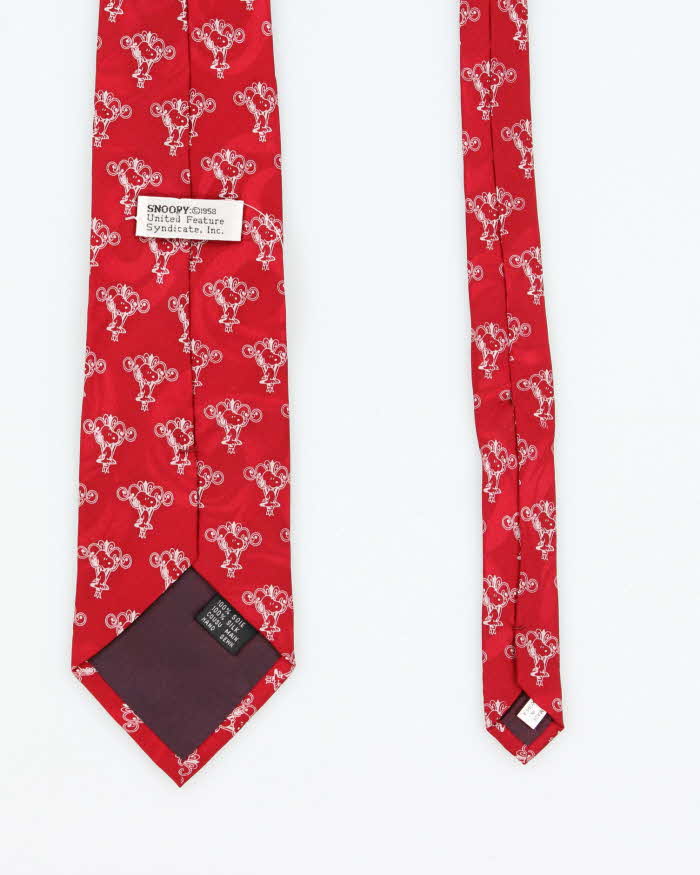 Vintage Snoopy Silk Tie