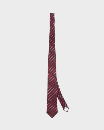 Vintage 80's Christian Dior Striped Neck Tie