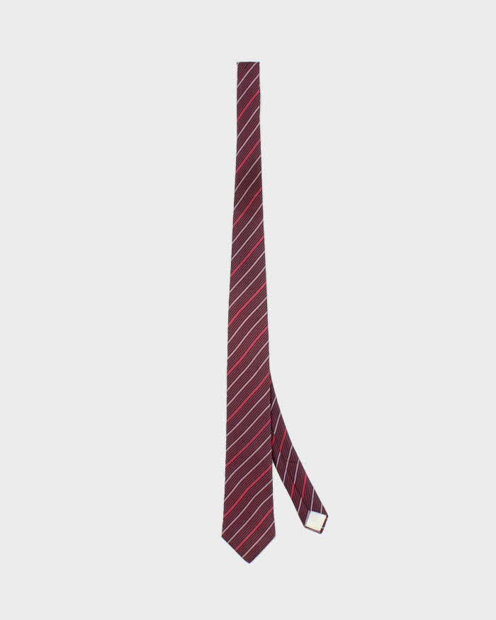 Vintage 80's Christian Dior Striped Neck Tie