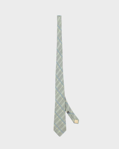 Vintage 80's Christian Dior Silk Patterned Neck Tie