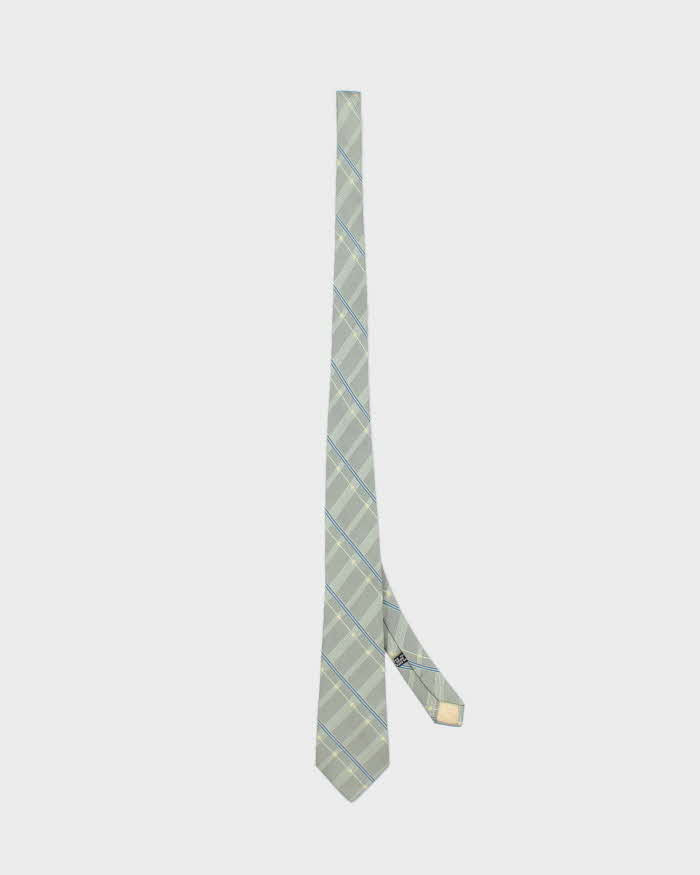 Vintage 80's Christian Dior Silk Patterned Neck Tie