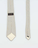 Vintage 80's Yves Saint Laurent Patterned Silk Neck Tie
