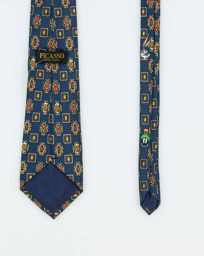 Vintage 90's Picasso x Looney Tunes Patterned Neck Tie