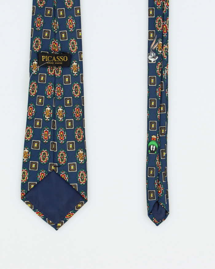 Vintage 90's Picasso x Looney Tunes Patterned Neck Tie