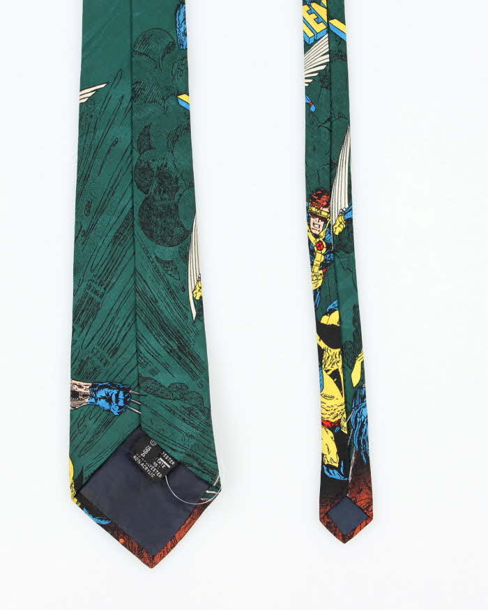 Vintage 90's X-Men All Over Print Graphic Tie