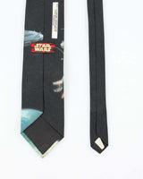 Vintage 90's Star Wars Space Battle Graphic Print Tie