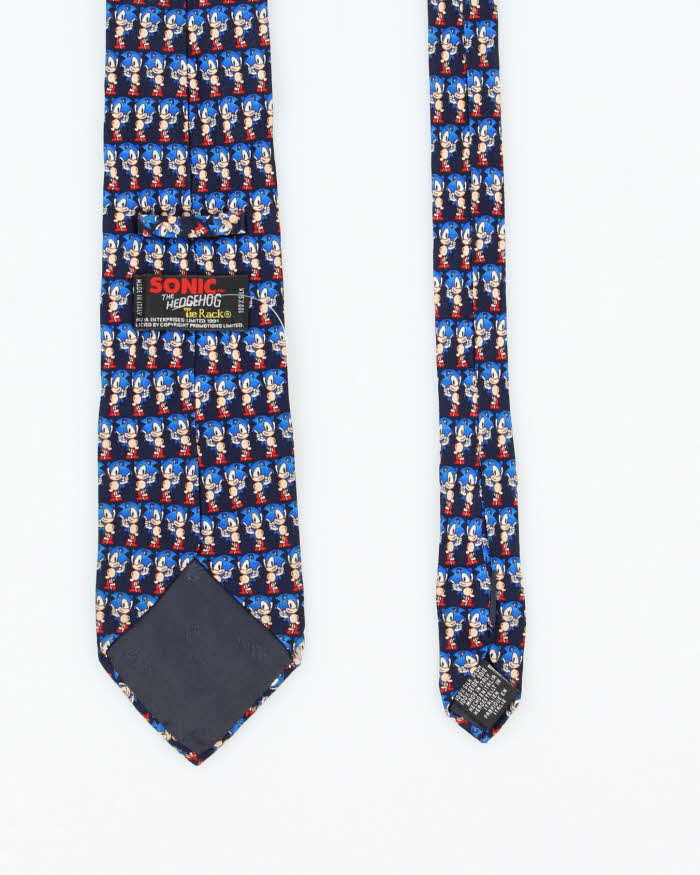 Vintage 90's Sonic the Hedgehog All Over Print Tie