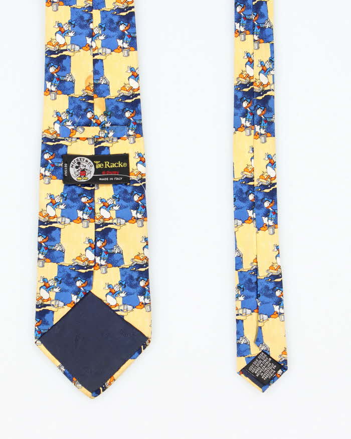 Vintage 90's Disney Donald Duck All Over Print Tie