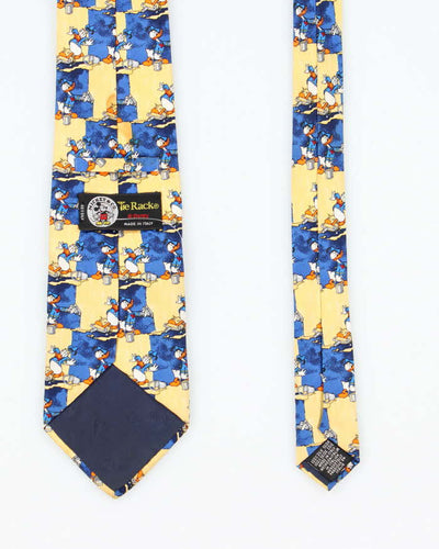 Vintage 90's Disney Donald Duck All Over Print Tie