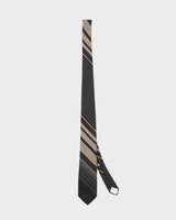 Vintage Christian Dior Striped Silk Tie