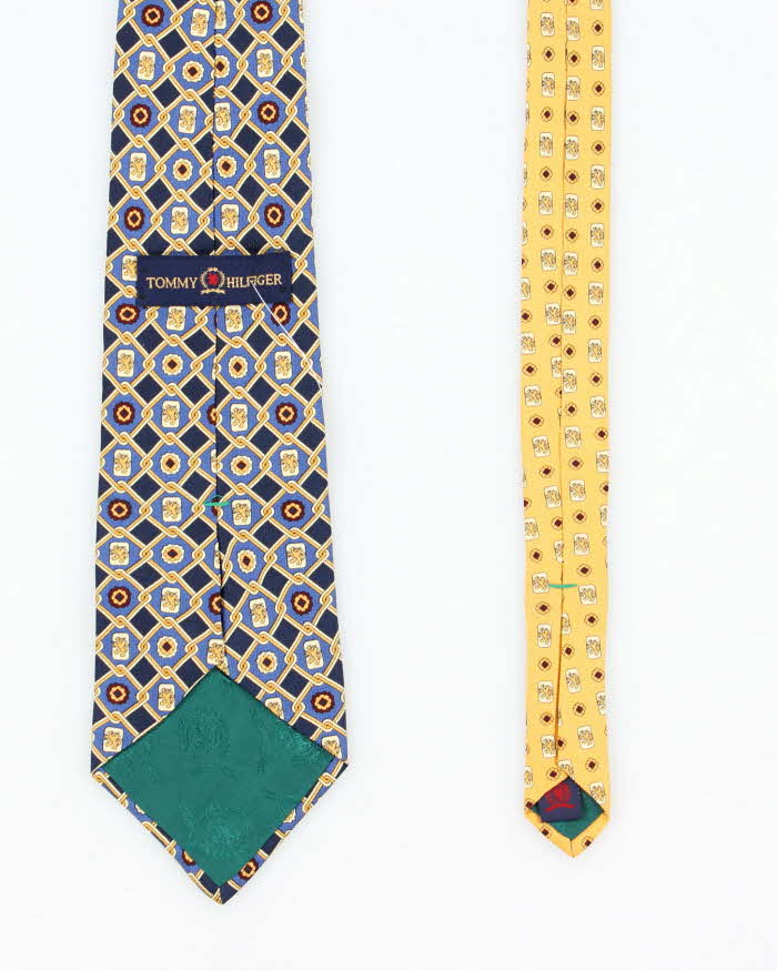 Vintage 2000's Tommy Hilfiger Patterned Neck Tie