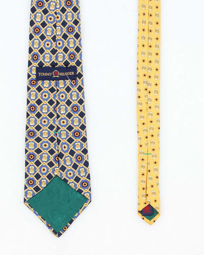 Vintage 2000's Tommy Hilfiger Patterned Neck Tie