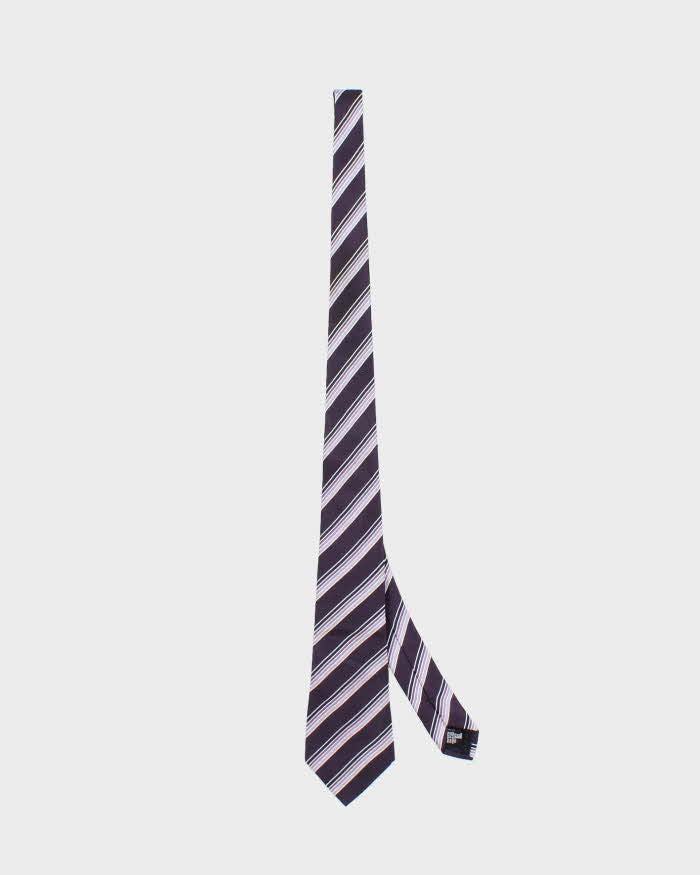 Vintage 90's Giorgio Armani Striped Tie