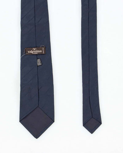 Vintage Valentino Striped Silk Tie