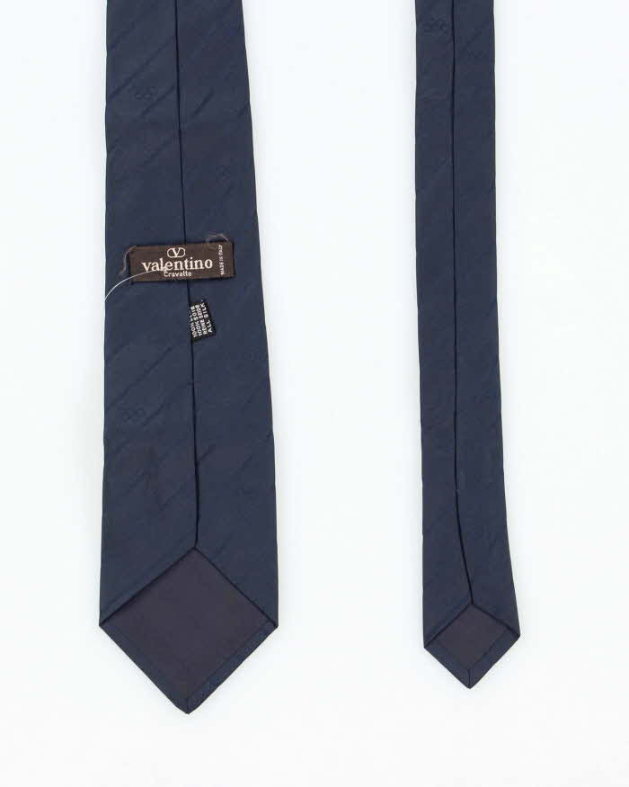 Vintage Valentino Striped Silk Tie