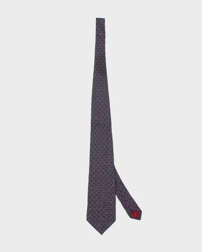 Vintage 90's Armani Patterned Silk Tie