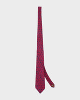 Vintage 90's Lanvin Patterned Silk Tie