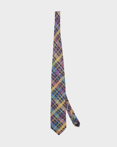 Vintage 90's Missioni Silk Patterned Tie