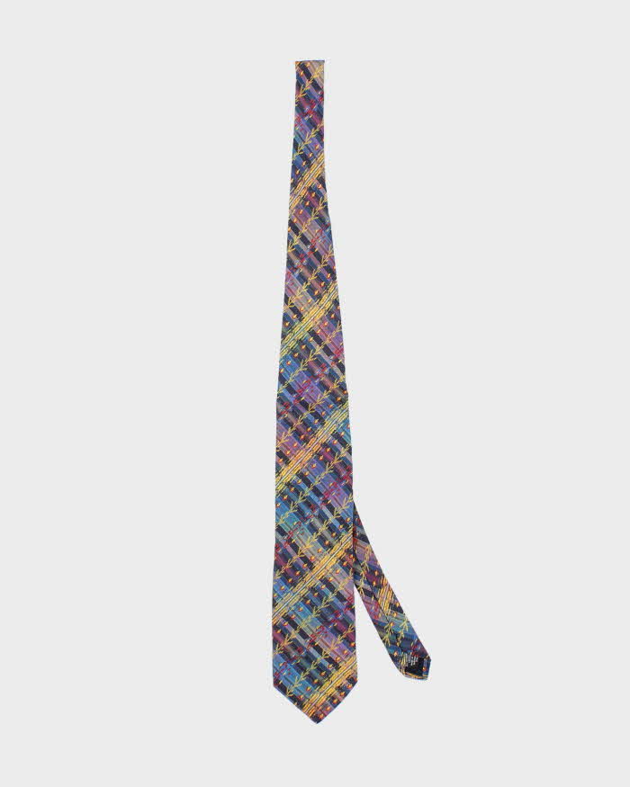 Vintage 90's Missioni Silk Patterned Tie