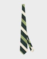 Vintage Christian Dior Striped Heavyweight Silk Tie