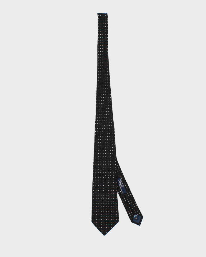 Vintage Ralph Lauren Silk Spotted Tie – Rokit
