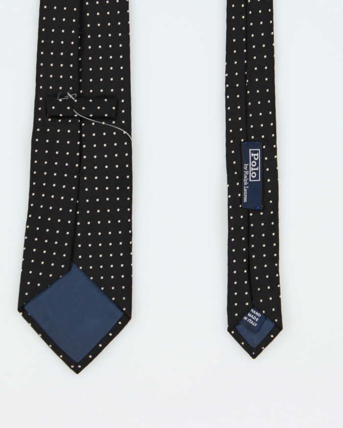 Vintage Ralph Lauren Silk Spotted Tie